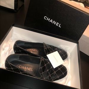 Chanel CC loafers